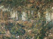 Lovis Corinth Bluhender Bauerngarten oil painting reproduction